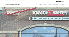 Desktop Screenshot of cellularcentralinc.com